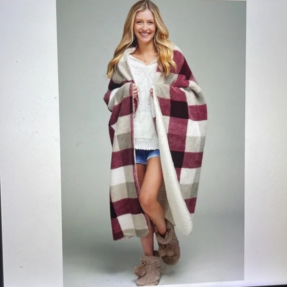SOLD 🆕Only one remaining! 🔥Ruggine luxury premium soft Sherpa throw blanket 🔥 - Picture 4 of 4